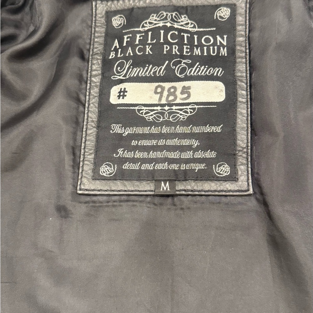 Affliction Black Premium Limited Edition Jacket - Picture 7 of 11
